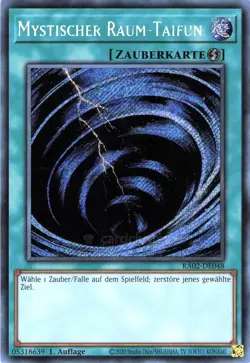Yu Gi Oh! Mystischer Raum-Taifun RA02-DE048 Secret Rare - Image 1