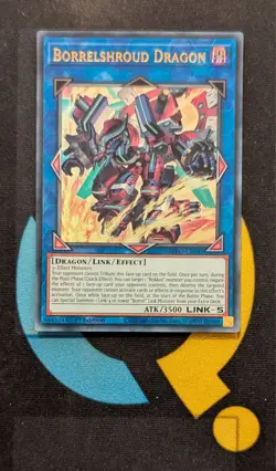 BPRO-EN047 Borrelshroud Dragon Ultra Rare 1st Edition YuGiOh - Image 1