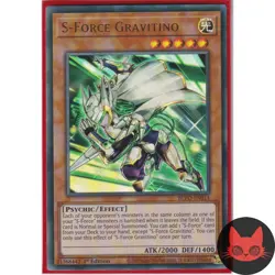 Yugioh S-Force Gravitino BLVO-EN014 Ultra Rare 1st Edition NM - Image 1