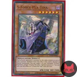 Yugioh S-Force Pla-Tina BLVO-EN015 Ultra Rare 1st Edition NM - Image 1