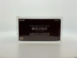 One Piece OP-02 Booster Box Acrylic Case With Magnetic Lid - Image 3