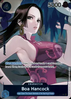 One Piece TCG • Boa Hancock OP02-059 • Alternate Artwork • ENG/NM - Image 1