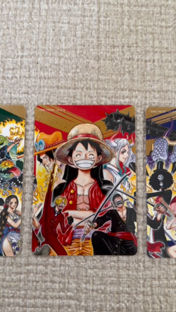 One Piece Luffy Shanks 3set Shueisha Natsucomi 2022 Double Sticker Eiichiro Oda - Image 2