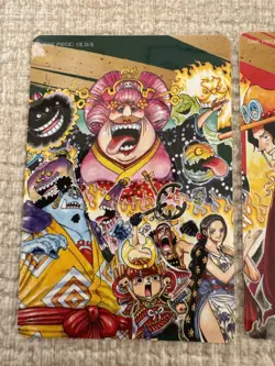 One Piece Luffy Shanks 3set Shueisha Natsucomi 2022 Double Sticker Eiichiro Oda - Image 4