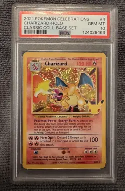 2021 Pokemon Celebrations Card Lot Charizard-Blastoise-Venusaur All PSA 10 - Image 2