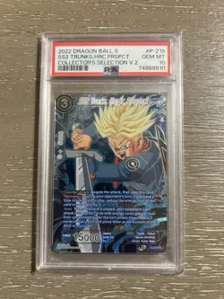 2022 PSA 10 Trunks DragonBall Super Promo Card SS2 Vol 2 Heroic Prospect #P-219 - Image 1