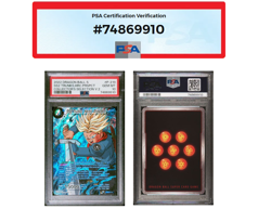 2022 PSA 10 Trunks DragonBall Super Promo Card SS2 Vol 2 Heroic Prospect #P-219 - Image 3