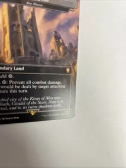 Osgiliath, Fallen Capital Kor Haven Borderless Nonfoil Card #0368 MTG LP - Image 2