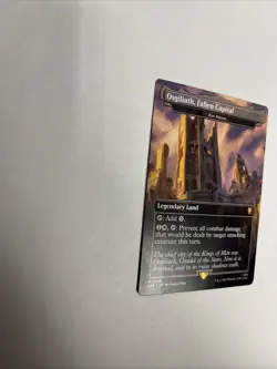 Osgiliath, Fallen Capital Kor Haven Borderless Nonfoil Card #0368 MTG LP - Image 5