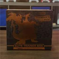 Pokemon TCG Champion's Path Elite Trainer Box Charizard Sealed - Image 1