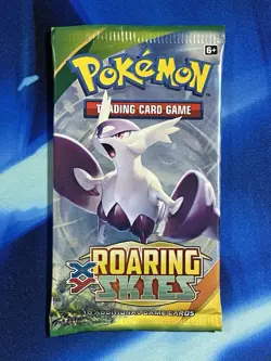 Pokemon TCG 2015 XY Roaring Skies Booster Pack Sealed Latios Art - Image 1