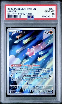 2023 Pokemon Paradox Rift EN Minor Illustration Rare PSA 10 Gem Mint - Image 1