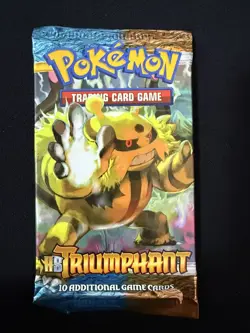 Pokemon TCG - HS Triumphant (HeartGold SoulSilver) Sealed Booster Pack (2010) - Image 1