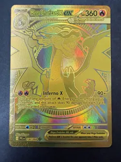 Pokemon Phantasmal Flames Mega Charizard x EX 130/094 Ultra Rare - Image 1
