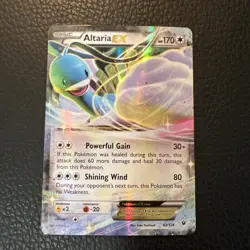* 2016 Pokemon TCG XY Fates Collide Altaria EX 83/124 Ultra Rare Holo NM - Image 1