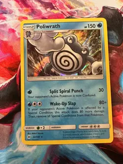 Poliwrath 32/149 SM Base Set Holo - Near Mint - Pokemon - Image 1