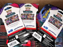 Pokemon Temporal Forces Sleeved Booster Pack Lot Of 55 Sealed Packs - Image 2
