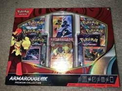 Pokemon TCG: Armarouge EX - 6 Boosters - Premium Collection Box - Factory Sealed - Image 1