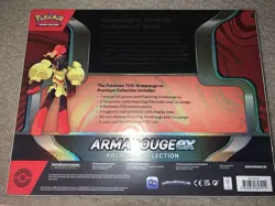 Pokemon TCG: Armarouge EX - 6 Boosters - Premium Collection Box - Factory Sealed - Image 2