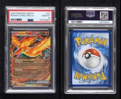 Team Rocket's Moltres ex Pokemon Destined Rivals (DRI) PSA 10 GEM MT - Image 3