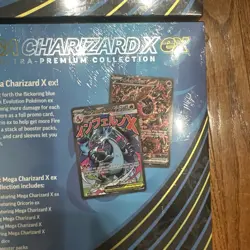 Lot of 2 Pokemon Mega Charizard X Ex Ultra Premium Collection UPC New Sealed - Image 5