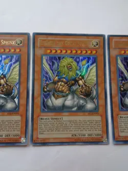 Playset: 3x Theinen the Great Sphinx EP1-EN001 (Ultra Rare, Unlimited, Near Mint - Image 4