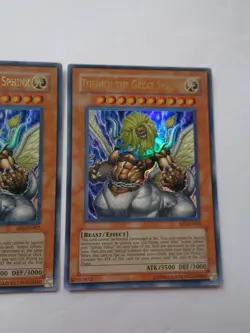 Playset: 3x Theinen the Great Sphinx EP1-EN001 (Ultra Rare, Unlimited, Near Mint - Image 5