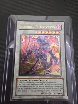 Yugioh: Exploder Dragonwing (Ultimate Rare) Unlimited edition RGBT-EN040 NM/M - Image 1