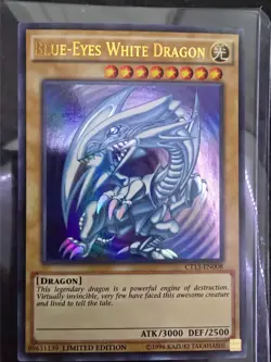 Yugioh: Blue-Eyes White Dragon (Ultra Rare) Limited edition CT13-EN008 NM/M - Image 1