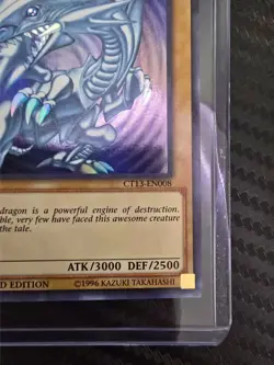Yugioh: Blue-Eyes White Dragon (Ultra Rare) Limited edition CT13-EN008 NM/M - Image 5