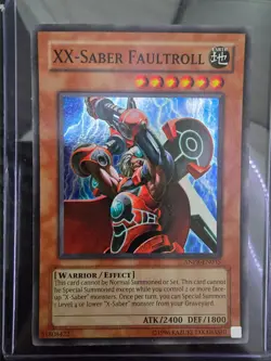 Yugioh: XX-Saber Faultroll (Super Rare) Unlimited edition ANPR-EN035 NM - Image 1