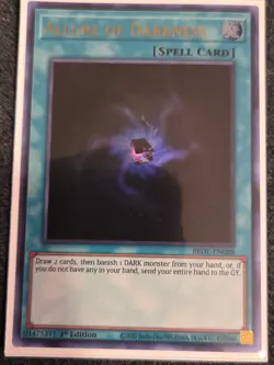 NM - Allure of Darkness - BROL-EN088 - Ultra Rare - 1st Edition YuGiOh - Image 1