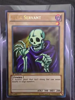 Yugioh: 1st edition Skull Servant (Ultra Rare) LCYW-EN219 NM/M - Image 1