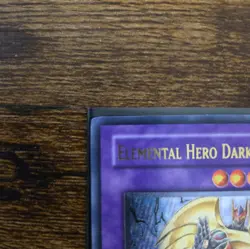 YuGiOh Elemental Hero Darkbright TAEV-EN042 1st Edition Ultimate Rare MP - Image 2