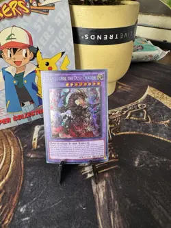 YuGiOh Card Granguignol the Dusk Dragon MP24 1st Edition Prismatic Secret Rare - Image 1