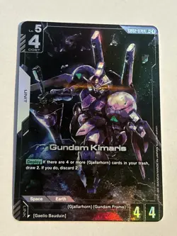 Dual Impact Gundam Kimaris LR+ Alt Art Gundam Card Game TCG GD02-070 - Image 1