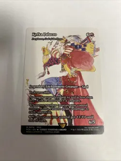 Kefka Palazzo Purphoros God Of The Forge Showcase Nonfoil Card #0014 MTG LP - Image 1