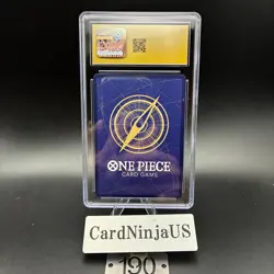 CGC PRISTINE 10 Luffy P-110 ONE PIECE Premium Card Collection ONE PIECE DAY 25 - Image 2