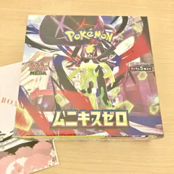 Pokemon Card MEGA Munikis Zero Nihil M3 Booster Box Japanese With Shrink Wrap - Image 1