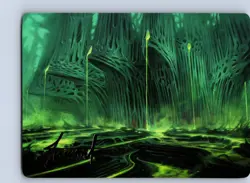 MAGIC: Art Series: Phyrexia: AWBO #63 Swamp Art Card (Gold-Stamped Signat).52B - Image 1