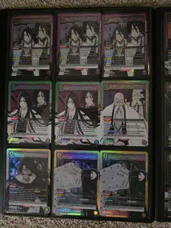 Union Arena Bleach TCG Foil Binder Lot Ichigo Unohana SR* Parallel & AP Cards - Image 2
