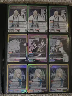 Union Arena Bleach TCG Foil Binder Lot Ichigo Unohana SR* Parallel & AP Cards - Image 3