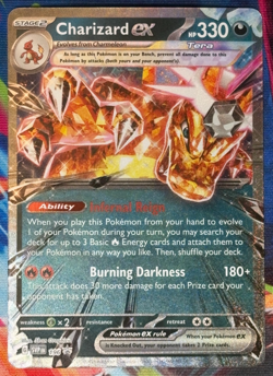 Charizard ex 196 Sv: Scarlet & Violet Promo Cards Holo - LP - Image 1