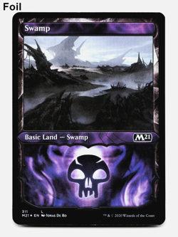 Swamp (Showcase) - FOIL - [Core 2021] MTG Magic NM/M 💀 - Image 1