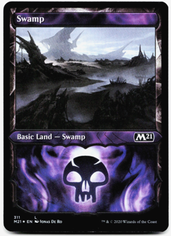 Swamp (Showcase) - FOIL - [Core 2021] MTG Magic NM/M 💀 - Image 3