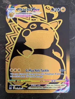 Pokemon Lost Origin - PIKACHU VMAX - GOLDEN TRAINER GALLERY - TG29/TG30 - NM - Image 1