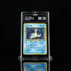 Pokemon TCG: 1997 Lapras #131 Japanese Fossil TAG 10 GEM MINT RARE!! - Image 1