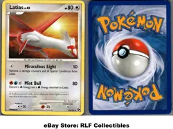 2008 Pokemon, D&P Great Encounters, #22/106 Latias, Rare - Image 1