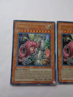 Playset: 3x Sphinx Teleia EP1-EN003 (Ultra Rare, Unlimited, Lightly Played / LP) - Image 3