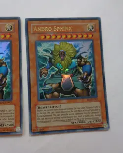 Playset: 3x Andro Sphinx EP1-EN002 (Ultra Rare, Unlimited, Lightly Played / LP) - Image 5
